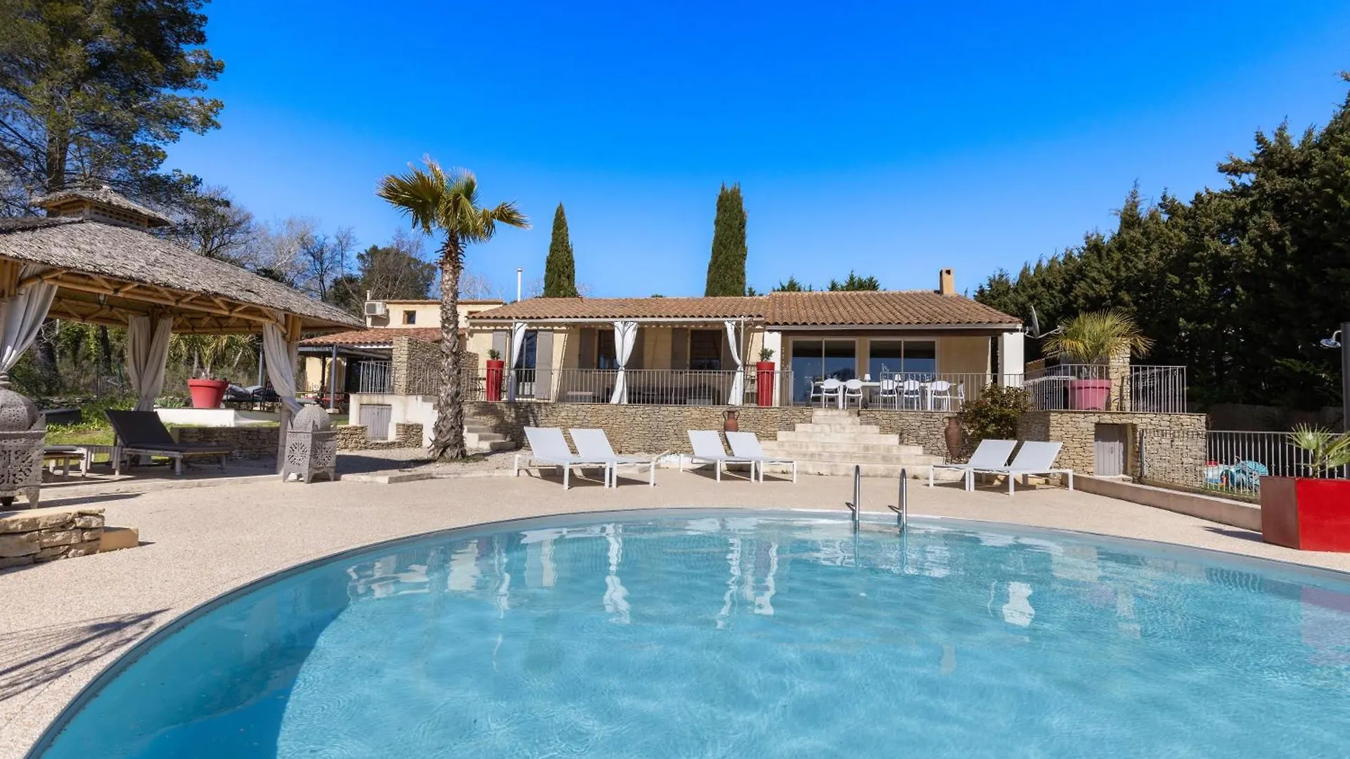 La Villa L'Isle-St-Antoine Piscine Chauffee France