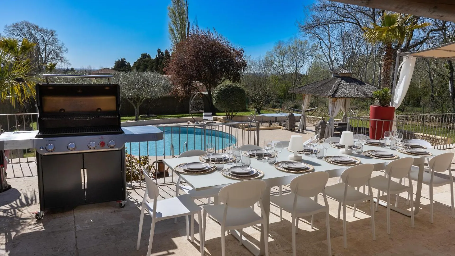 La Villa L'Isle-St-Antoine Piscine Chauffee