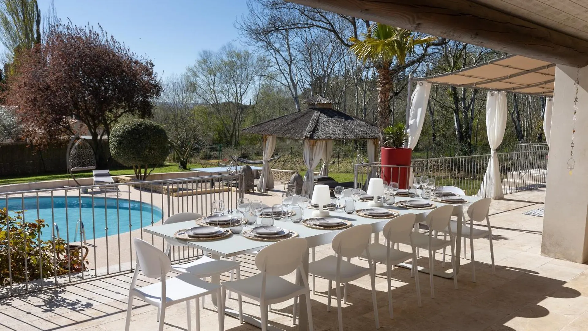 La Villa L'Isle-St-Antoine Piscine Chauffee